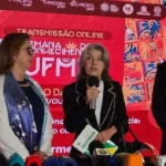 Cármen Lúcia defende liberdade de imprensa durante visita à UFMT: “Essencial à democracia”