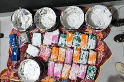 Casal é preso com 26 kg de drogas escondidas em baldes de argamassa em Mato Grosso