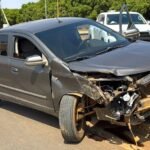 Colisão entre carro e carreta deixa BR-163 interditada em Sorriso