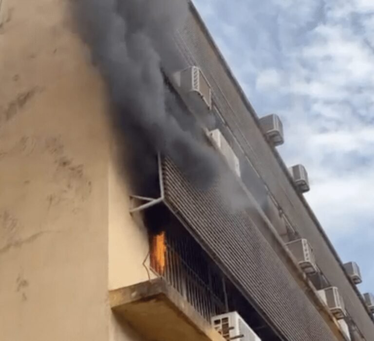 Curto-circuito provoca incêndio em sala e atividades são suspensas em câmpus da UFMT