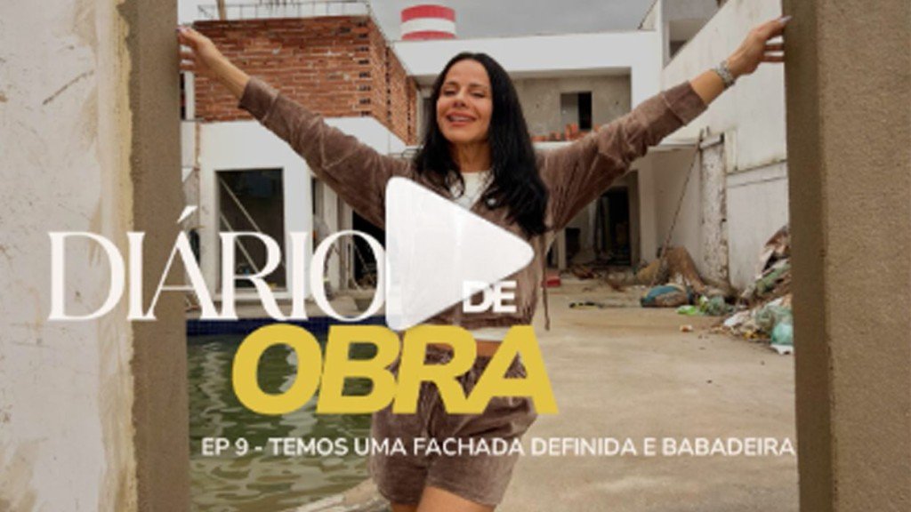 Viviane Araújo mostra detalhes da reforma de sua nova mansão: ‘Teve perrengue’
