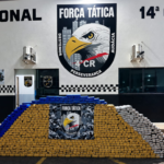 Polícia Militar apreendeu mais de 10,1 toneladas de entorpecentes em 2026