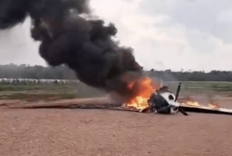 FAB diz que avião interceptado no Nortão vinha da Bolívia e voava sem plano de voo; PF investiga