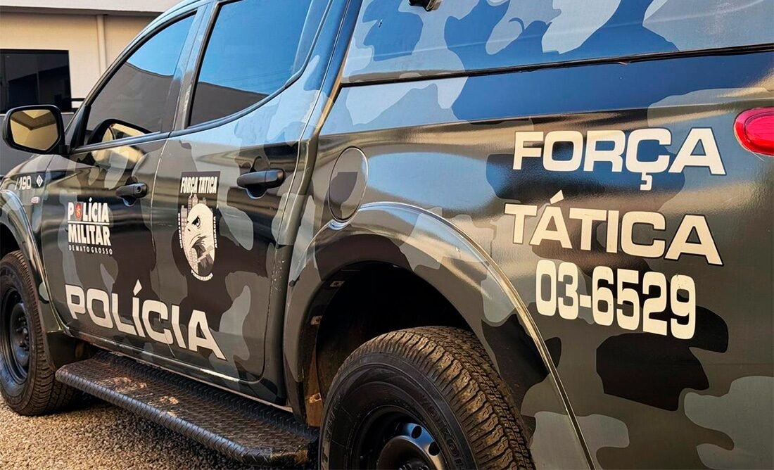 Foragido por receptação é preso pela Força Tática em Nova Mutum