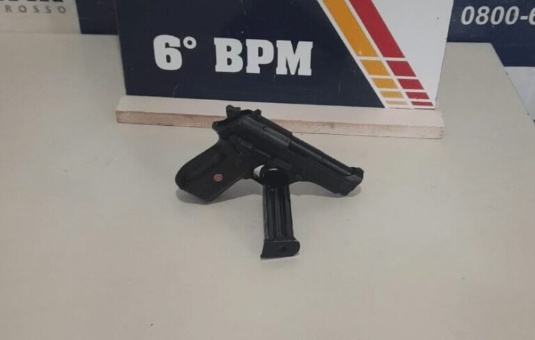 Homem é detido por posse irregular de arma em confraternização em Mato Grosso