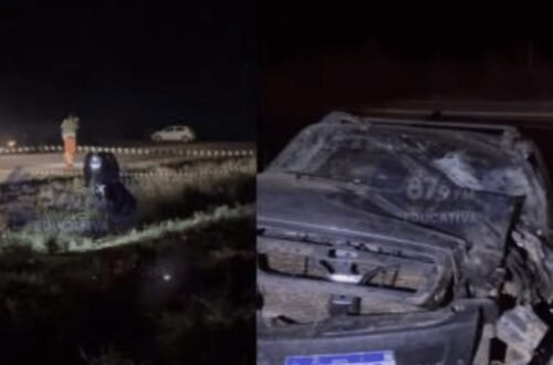 Homem morre em colisão frontal entre moto e caminhonete em Mato Grosso