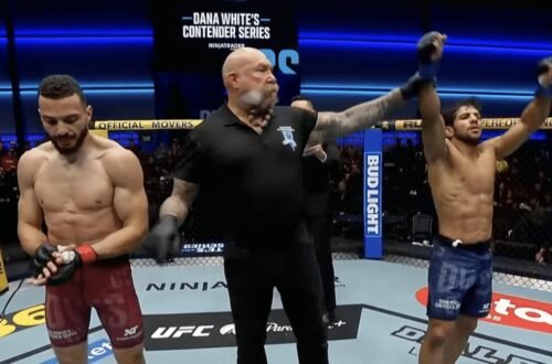 Lutador de Sinop vence marroquino no Contender Series em Las Vegas, mas fica sem contrato com UFC