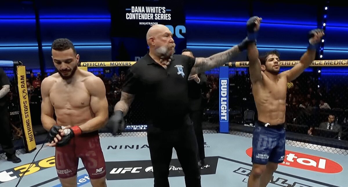 Lutador de Sinop vence marroquino no Contender Series em Las Vegas, mas fica sem contrato com UFC