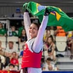Maria Clara Pacheco conquista ouro na etapa de Paris do Grand Prix