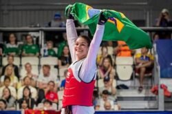 Maria Clara Pacheco é ouro em 3ª etapa do Grand Prix de taekwondo