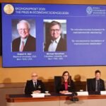 Prêmio nobel de economia 2026 vai para norte-americanos Robert Hall e Michael Woodford