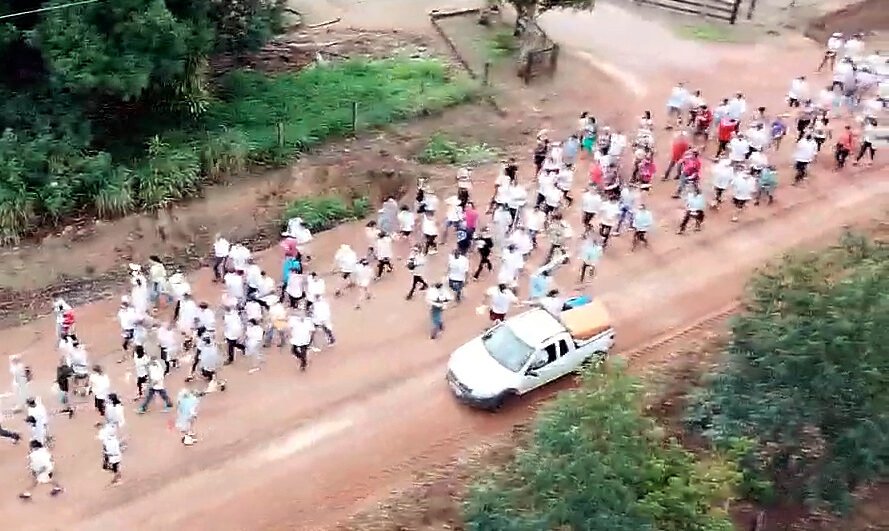 Peregrinição de Nossa Senhora Aparecida de Sinop a Carmem é hoje