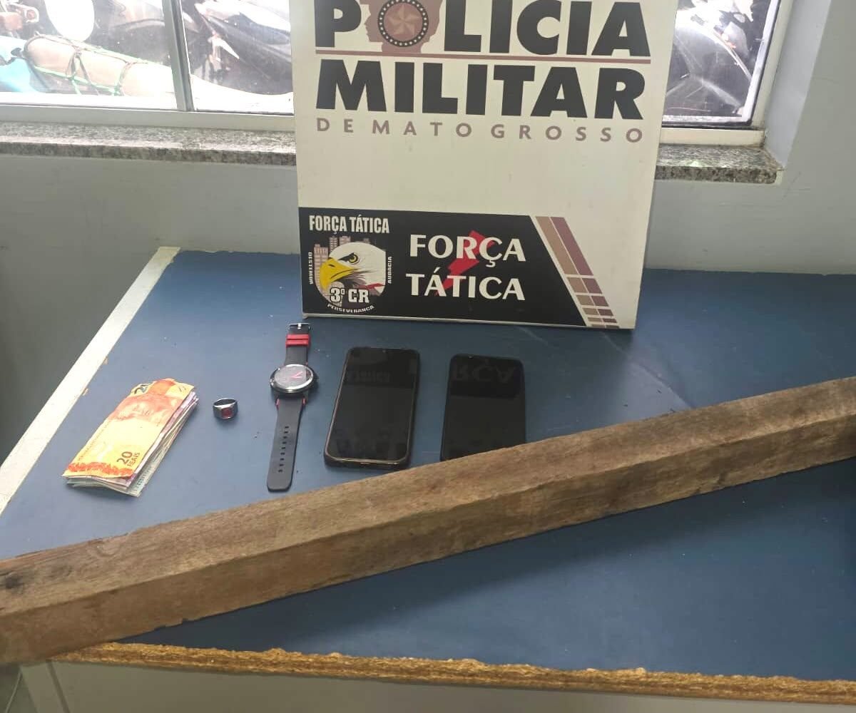 PM resgata homem que seria assassinado em Sinop; quatro presos