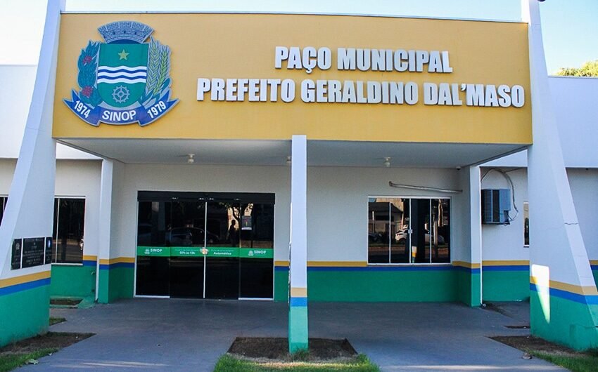Prefeitura de Sinop abre processo seletivo com 348 vagas na área da educação e salários de até R$ 6,1 mil