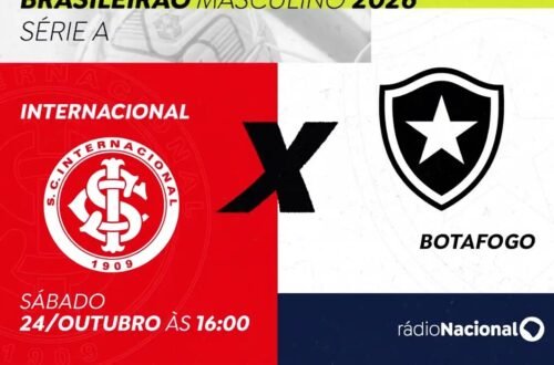 Rádio Nacional transmite neste sábado Internacional x Botafogo