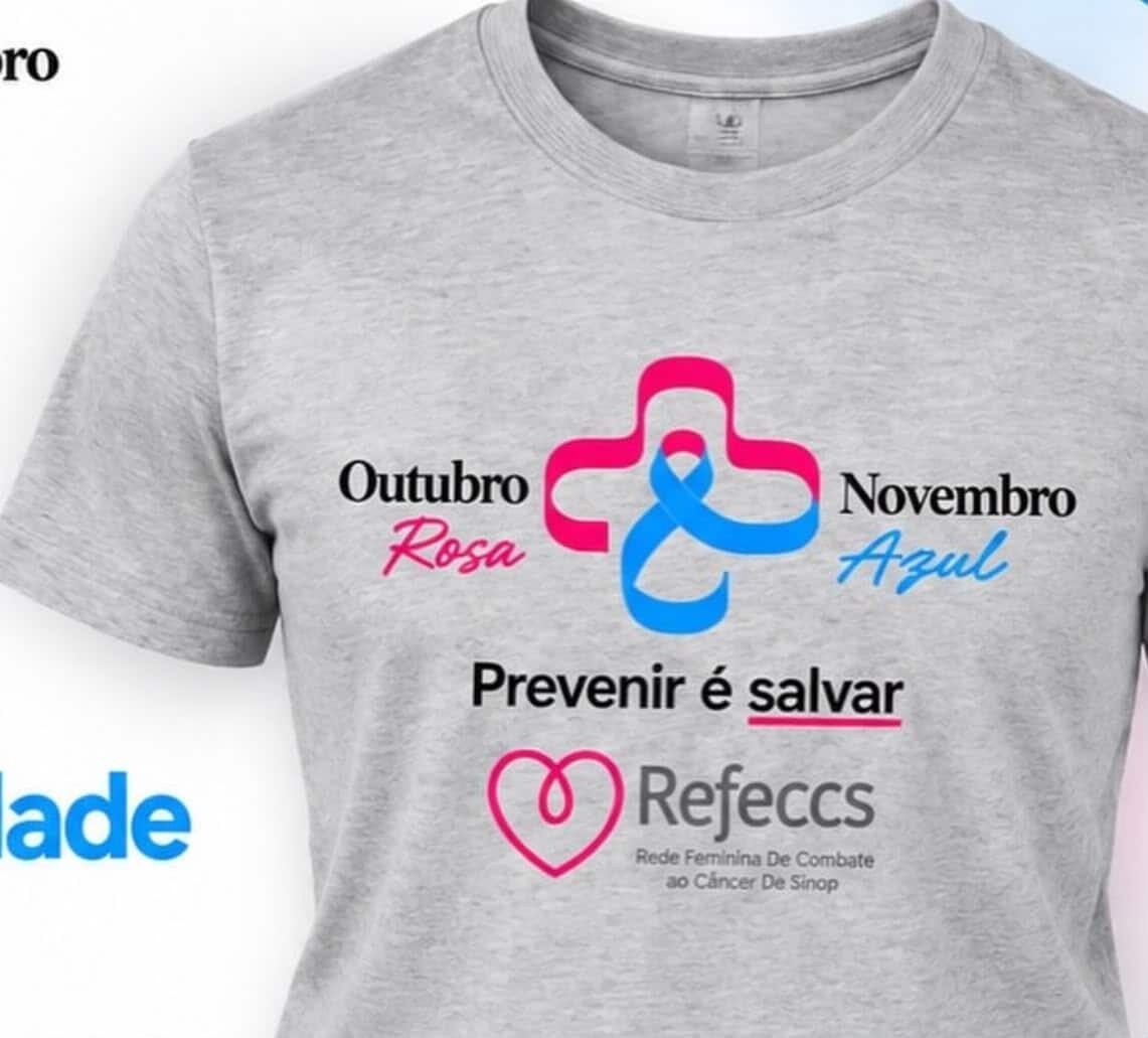 Refecss lança campanha de Outubro Rosa e Novembro Azul e convida empresas de Sinop a aderirem