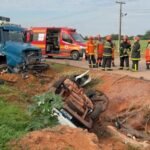 Sinop: duas pessoas morrem em colisão entre caminhão e picape na BR-163; vídeo