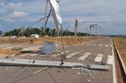 Temporais causaram queda de 464 postes em Mato Grosso nos últimos dez dias